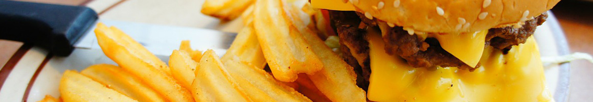 Eating Barbeque Burger at Texaco-Ramah restaurant in Palmetto, GA.
